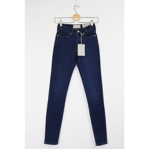 NWT‎ Everlane The Authentic Stretch Mid Rise Skinny Jean 23 Tall - Picture 8 of 9